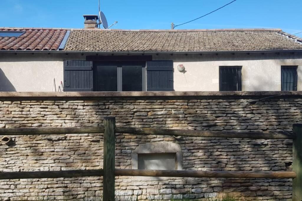 Maisonnette Sur La Voie Verte A Berze La Ville Villa Eksteriør billede